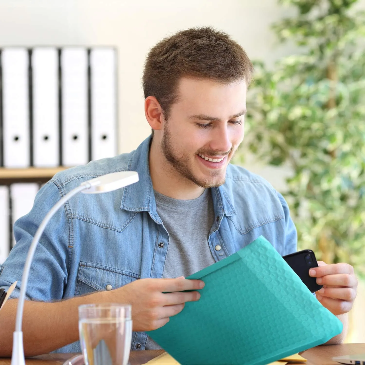 Metronic Bubble Mailer, 8.5x12 Inch 25 Pack Padded Envelopes,Self-Seal Waterproof Shipping Bags, Padded Mailers for Packaging,Shipping,Small Business, Boutique, Teal Bulk #2