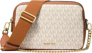 Michael Kors Bryant Medium Double Zip Chain Camera Crossbody Bag