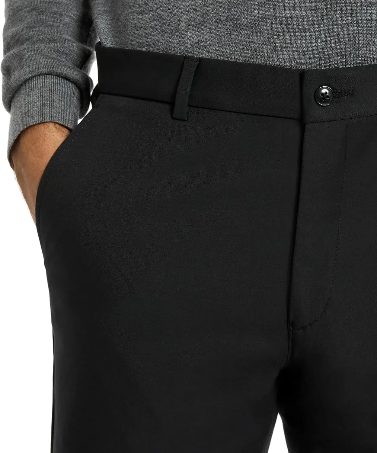 Michael Kors Men’s Bedford Classic Fit Dress Pants | Stretch Fabric Chino Pant | Kahki Pant for Business & Casual Wear
