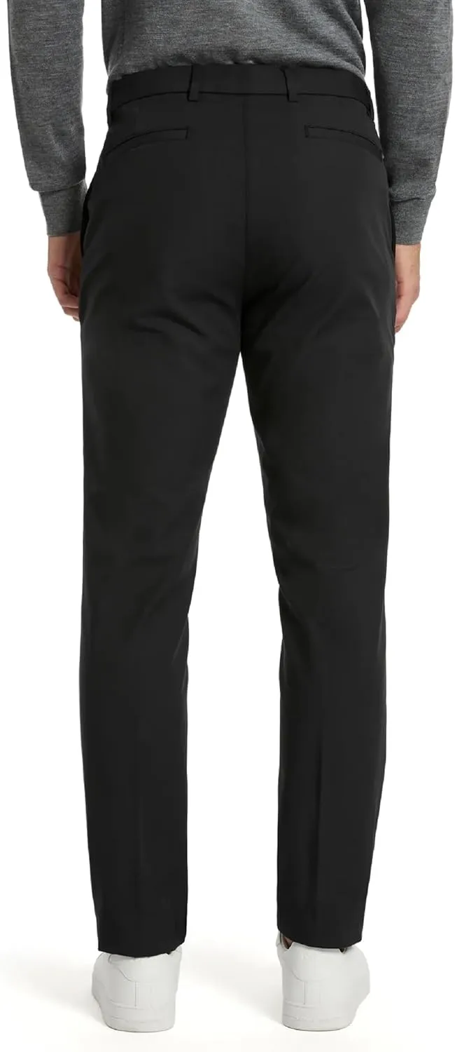 Michael Kors Men’s Bedford Classic Fit Dress Pants | Stretch Fabric Chino Pant | Kahki Pant for Business & Casual Wear