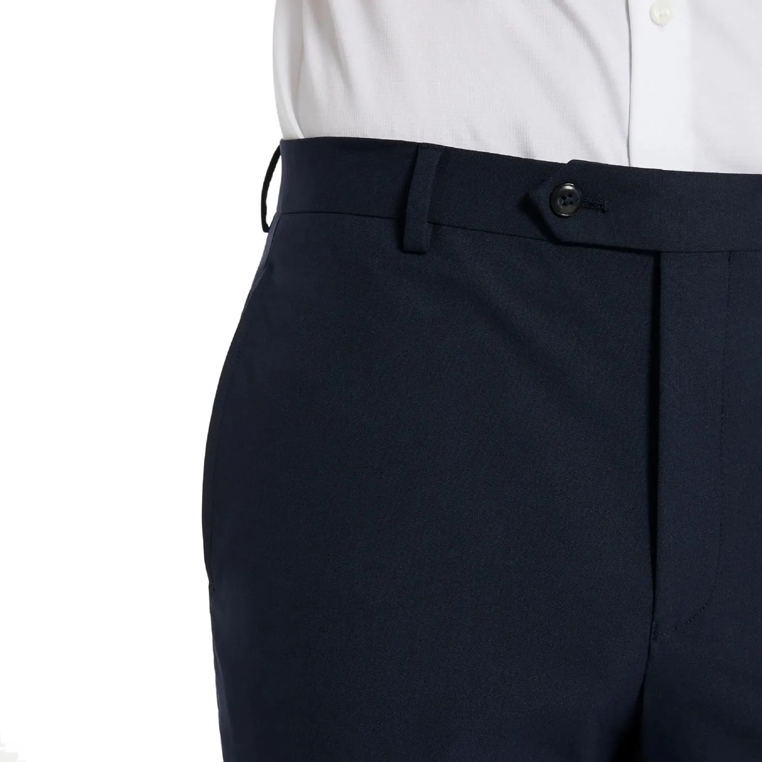 Michael Kors Men’s Newbury Classic Fit Dress Pants | Stretch Fabric Chino Pant | Kahki Pant for Business & Casual Wear