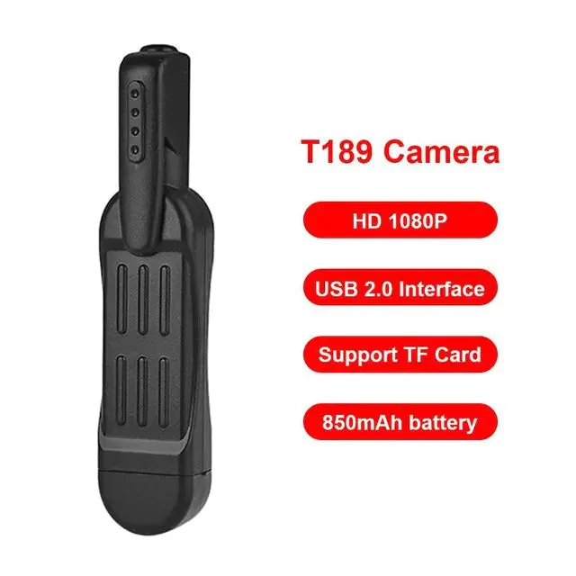 Mini Camera HD 1080P Camera Wearable