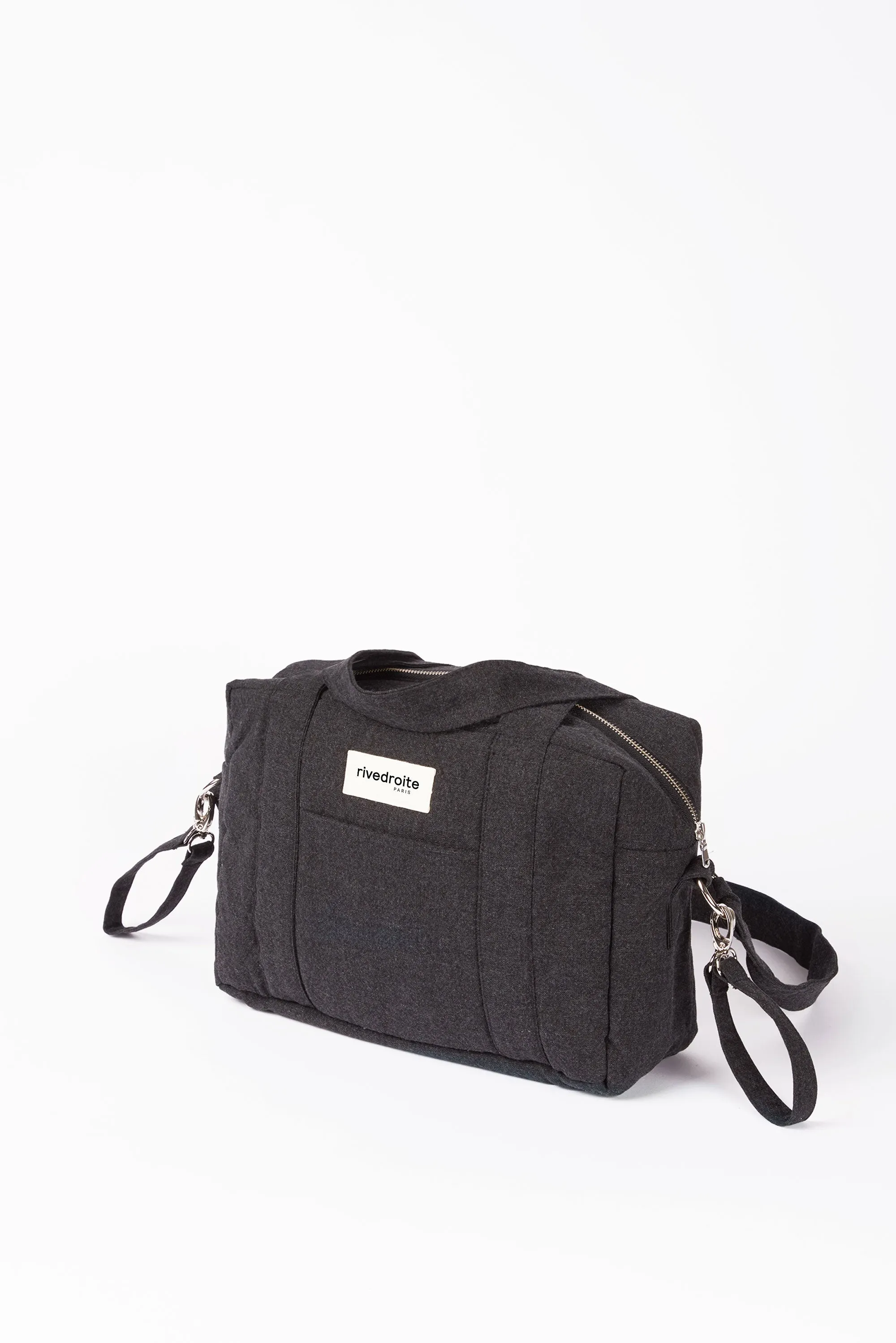 Mini Darcy the anti diaper bag - Recycled cotton Black