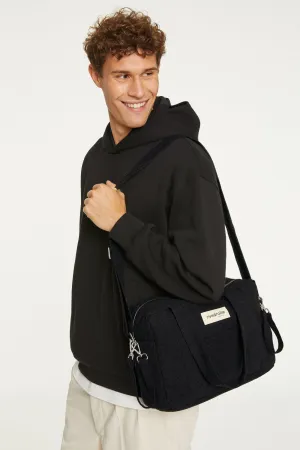 Mini Darcy the anti diaper bag - Recycled cotton Black