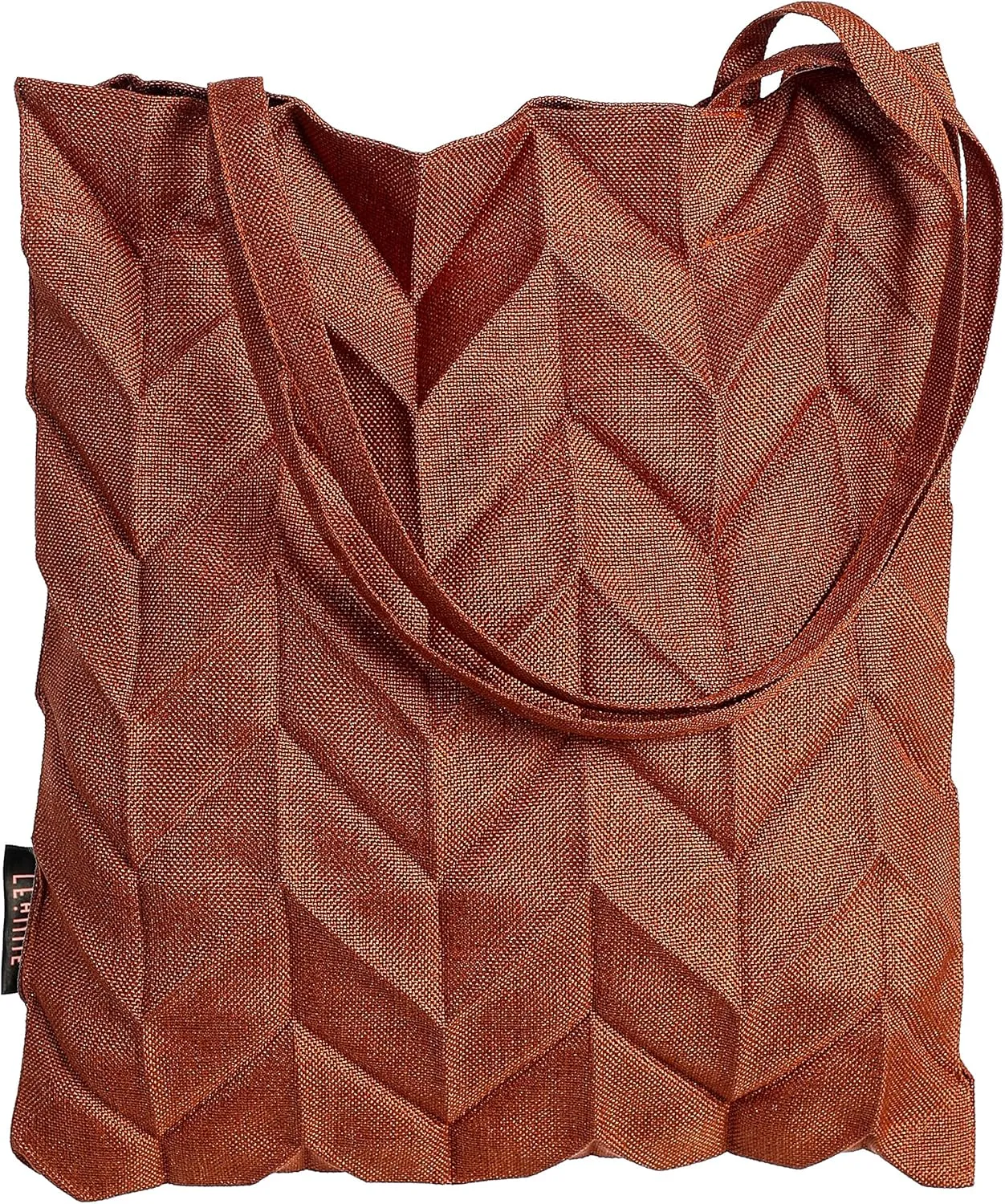 Minimalist Reto Classic Pleated Detail Tote Hand Bag