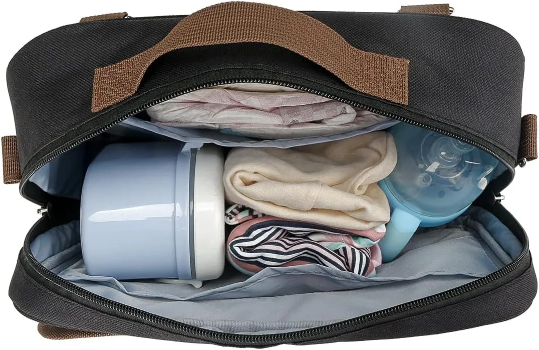 MOMIGO Baby Diaper Bag Stroller Bag - Diaper Caddy Tote Baby Stroller Bag for Diapers, Wipes & Toys (Baby)