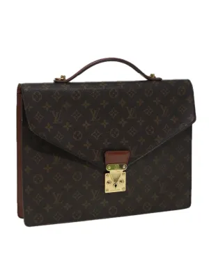Monogram Briefcase Classic Business Bag