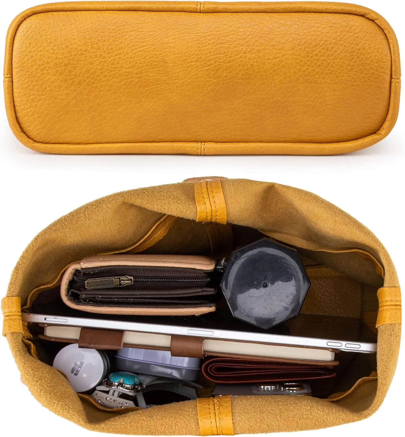 Montana West Hobo Bags Purse for Women Ultra Soft Foldable Shoulder Slouchy Handbags with Cosmetic bag