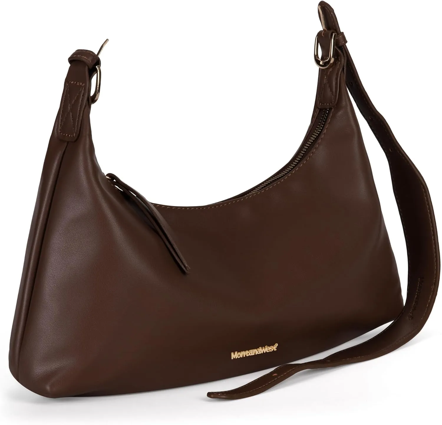 Montana West MEDIUM Shoulder Purses for Women Crescent Hobo Bags Trendy Purses