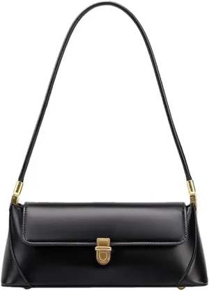 Mother's Day Gift Retro Small Leather Shoulder Bag for Women Crossbody Purse, Classic Handbag, Y2K Purses for Women Vintage