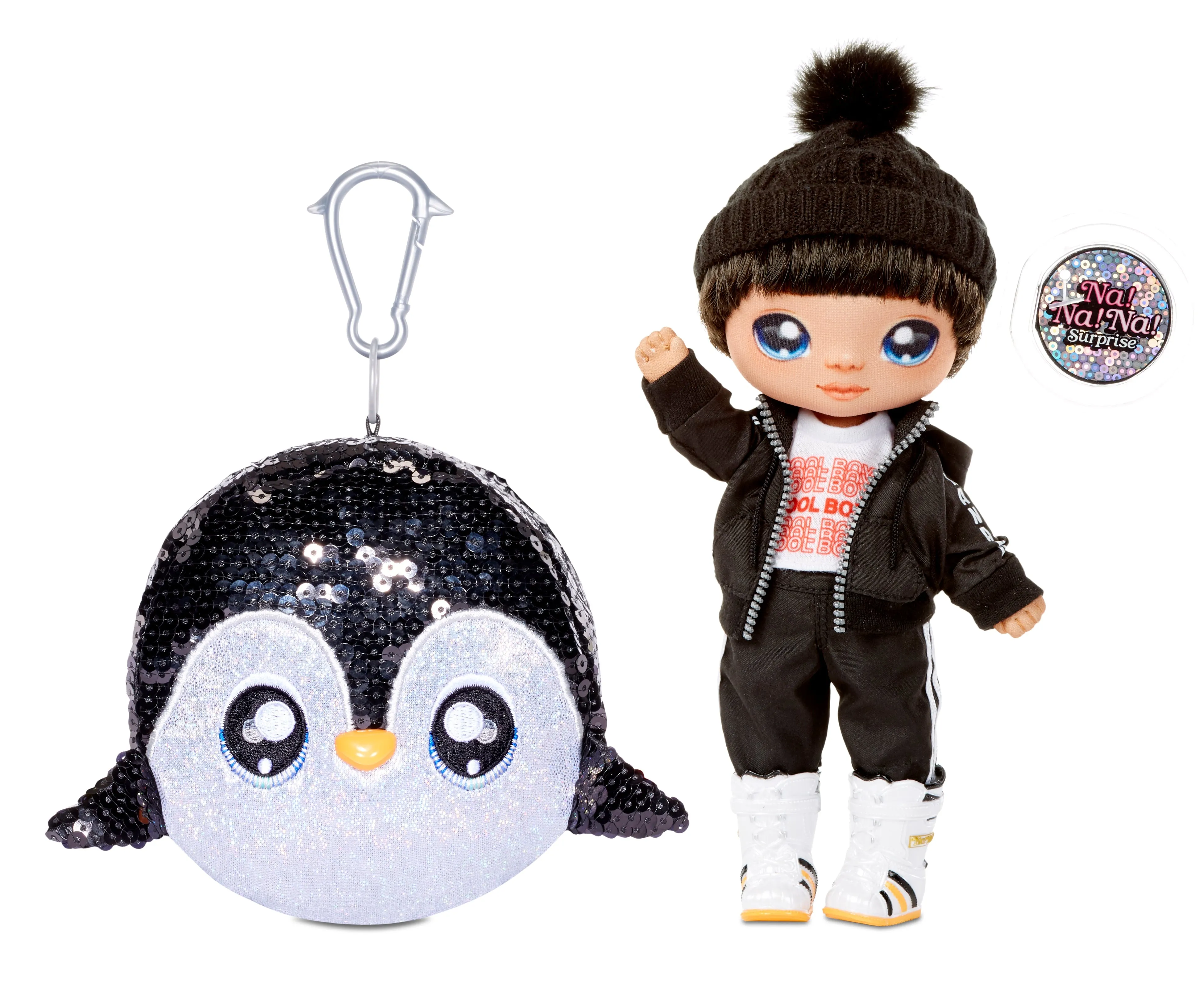 Na! Na! Na! Surprise 2-In-1 Pom Doll Sparkle Series 1