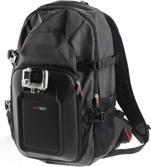 Navitech Action Camera Backpack with Integrated Chest Strap Compatible with The AIPTEK Car Camcorder X3 | X5 | X-Mini Action Camera | AIPTEK SportyCam Z3 Action Camera