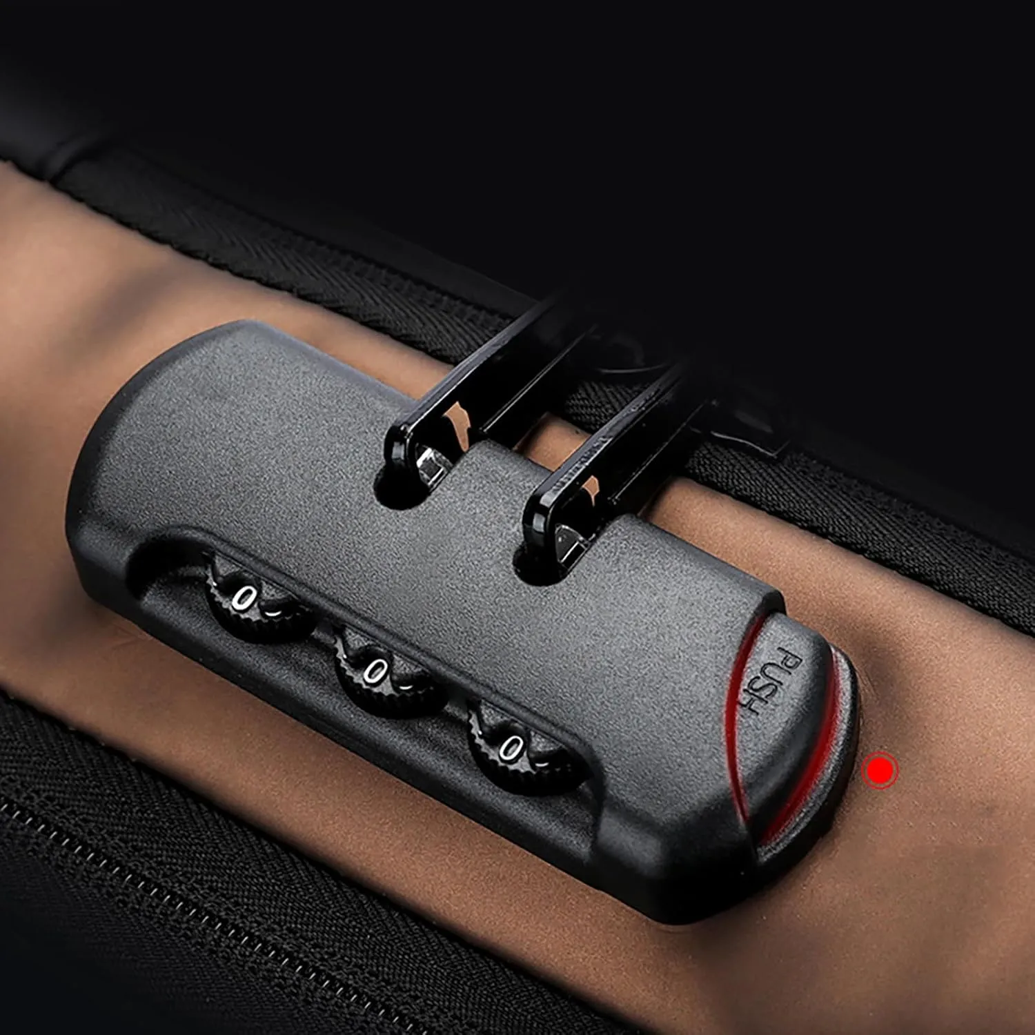 New Carbon Fiber Streamline Anti-Theft Sling Bag, USB Charging Sport Sling Anti-Theft Shoulder Bag, Waterproof Crossbody (B)