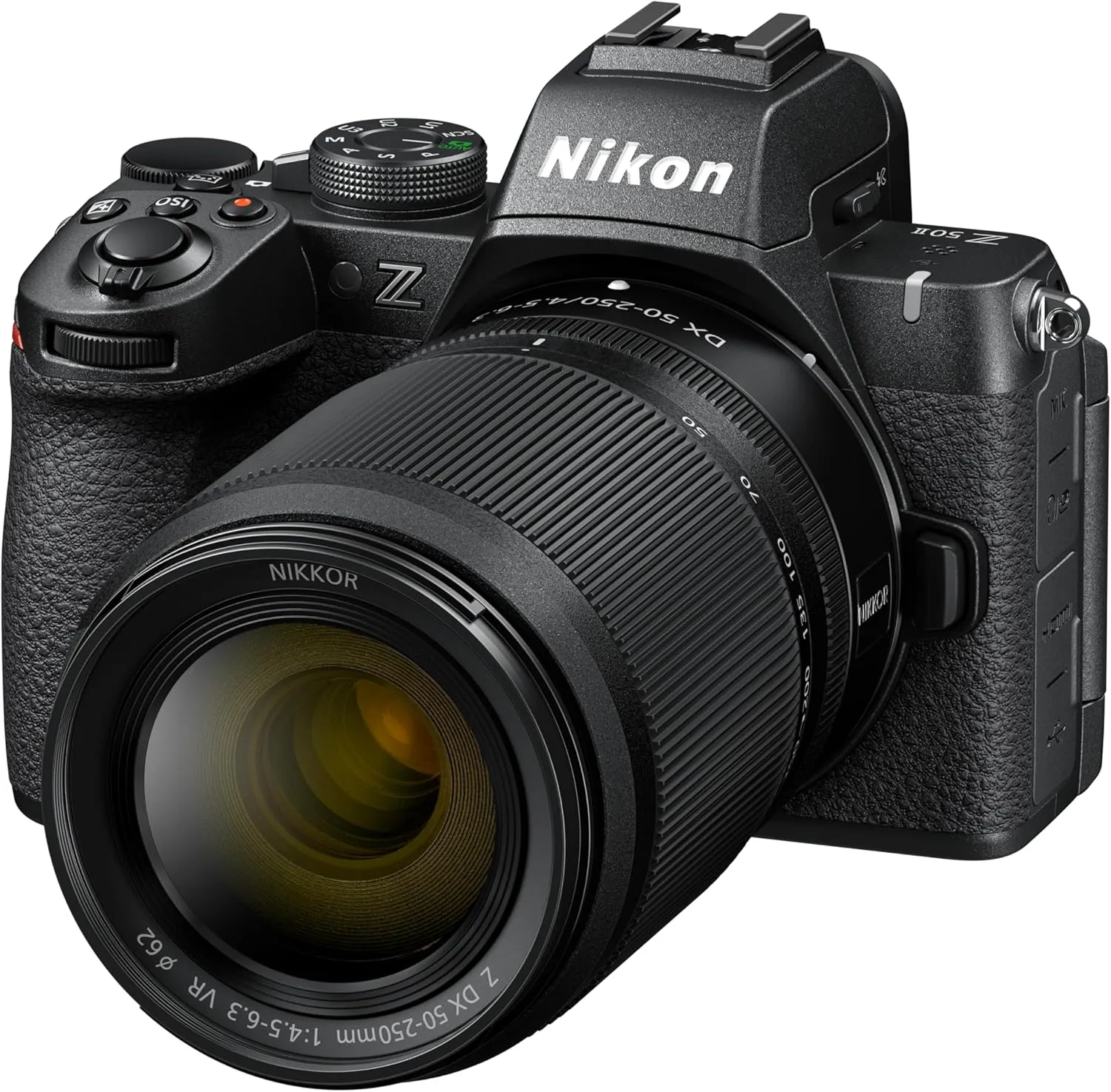 Nikon Z50 II with Two Lenses | Compact mirrorless Stills/Video Camera with Easy Color presets and Wireless Photo Sharing | Nikon USA Model