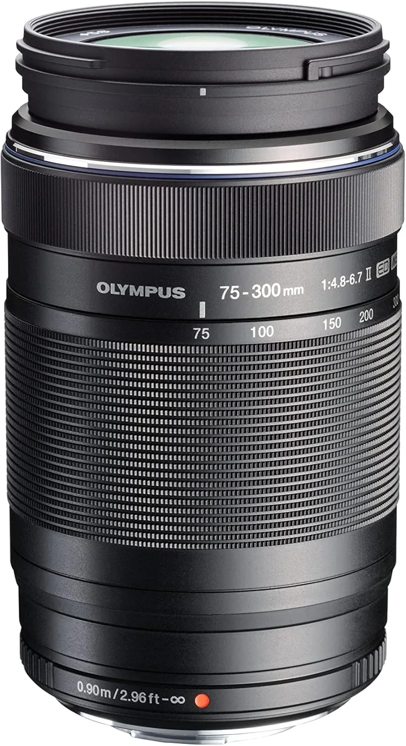 OLYMPUS M.Zuiko Digital 75-300mm F4.8-6.7 For Micro Four Thirds SYSTEM Camera, Compact Powerful Zoom lens, Outdoor