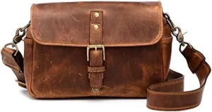 ONA - The Bowery - Camera Messenger Bag - Antique Cognac Leather (ONA5-014LBR)