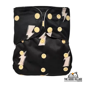 One Size Pocket Diaper | Lightening Crashes