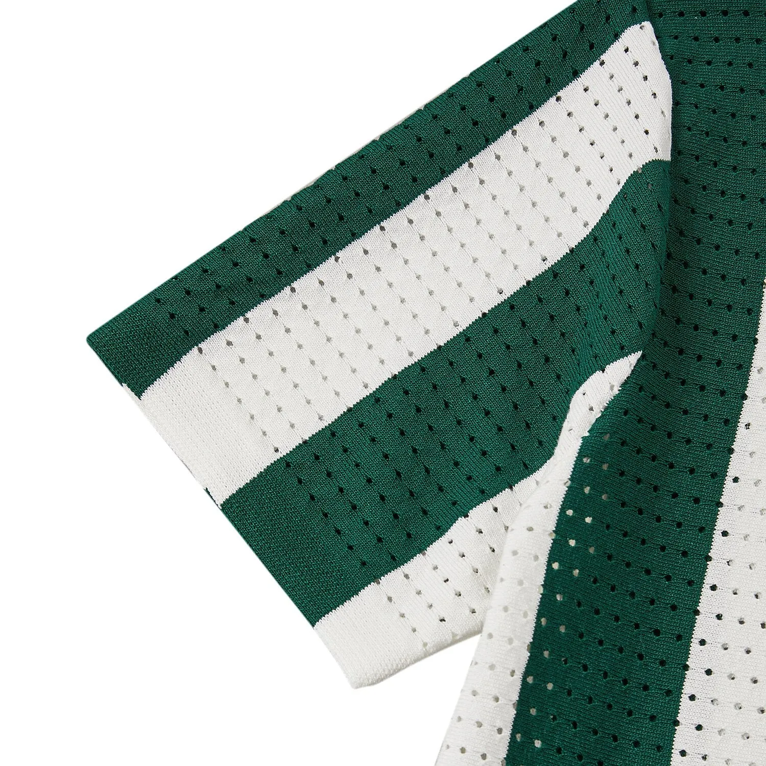 Open Collar Knitted Polo Shirts