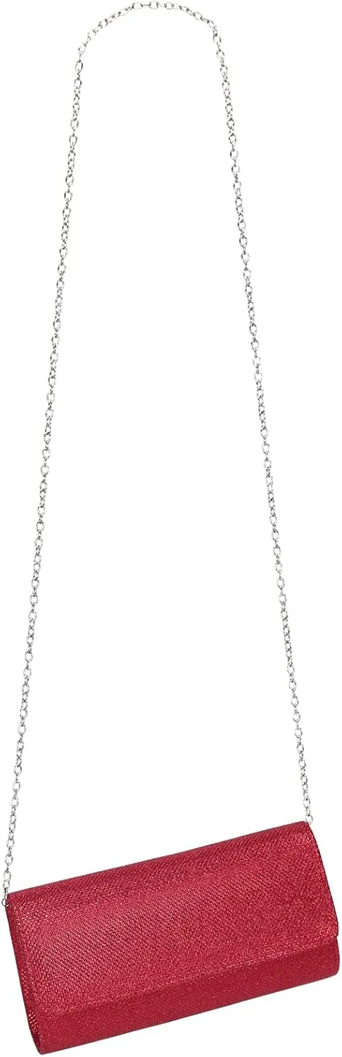 Outrip Women's Evening Bag Clutch Purse Glitter Party Wedding Handbag with Chain