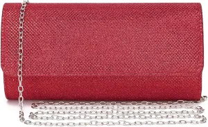 Outrip Women's Evening Bag Clutch Purse Glitter Party Wedding Handbag with Chain