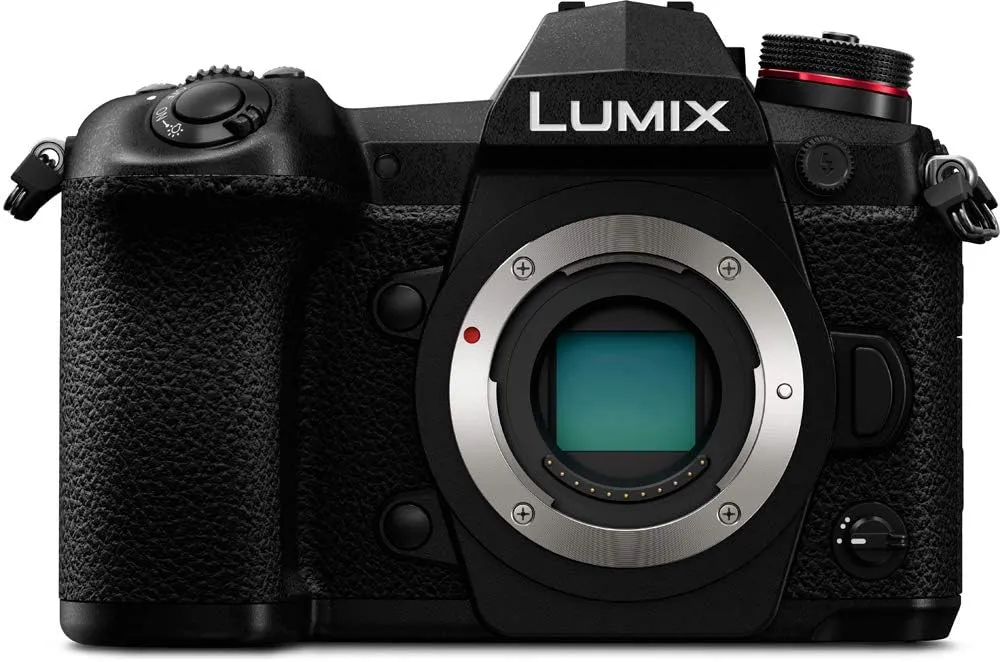 Panasonic LUMIX G9 4K Digital Camera, 20.3 Megapixel Mirrorless Camera Plus 80 Megapixel High-Resolution Mode, 5-Axis Dual I.S. 2.0, 3-Inch LCD, DC-G9 (Black)