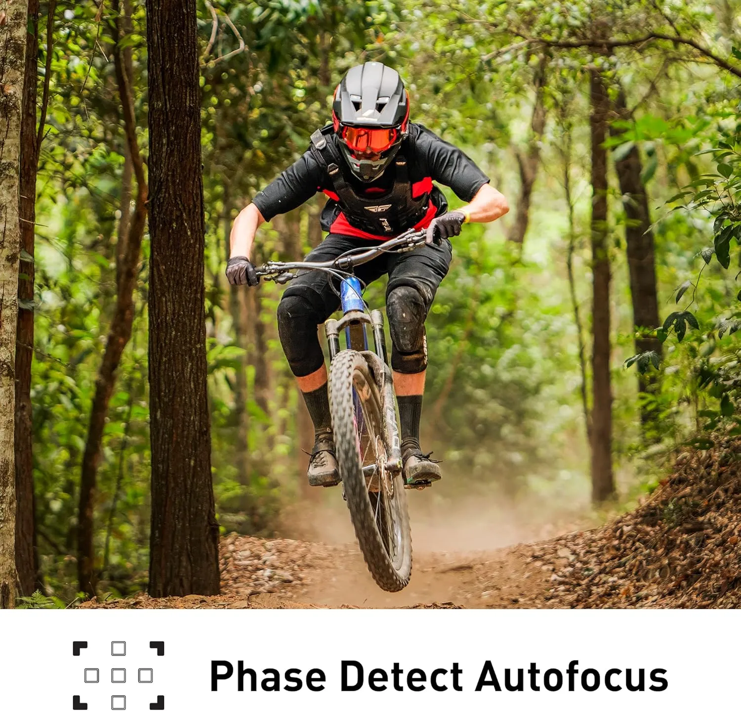Panasonic LUMIX S5II Mirrorless Camera, 24.2MP Full Frame with Phase Hybrid AF, New Active I.S. Technology, Unlimited 4:2:2 10-bit Recording - DC-S5M2BODY Black