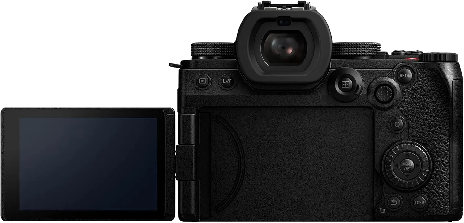 Panasonic LUMIX S5IIX Mirrorless Camera, 24.2MP Full Frame with Phase Hybrid AF, Unlimited 4:2:2 10-bit Recording, 5.8K Pro-Res, RAW Over HDMI, IP Streaming with 20-60mm F3.5-5.6 Lens - DC-S5M2XKK