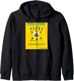 Paper Bag Boy Zip Hoodie