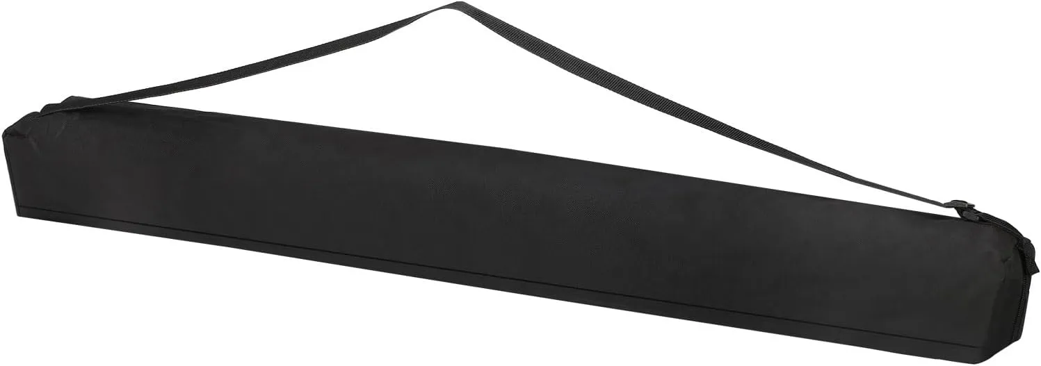 PATIKIL 49.21"x6.3" Tripod Carrying Case, 1Pack Oxford Cloth Padded Tripod Bag with Handles for Light Stands Tripod Photography Accessories, Black