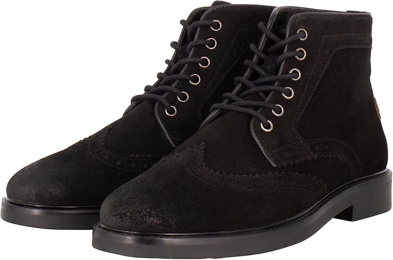 PATTEN Men's Classic Brogue Ankle Boots
