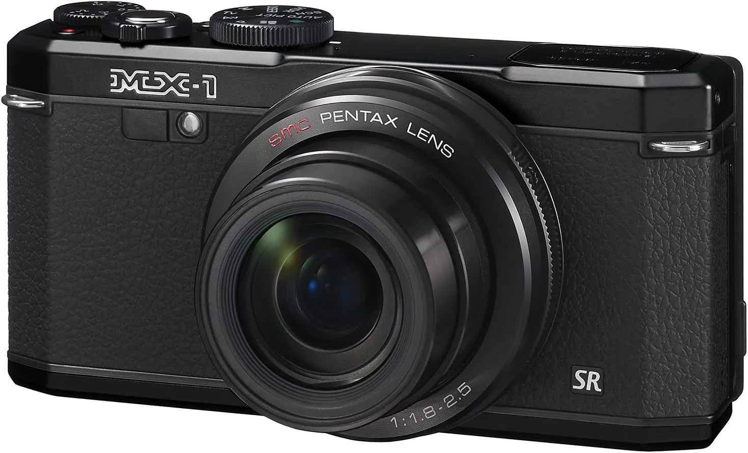 Pentax MX-1 12 MP Black Digital Camera with 4x Optical Image Stabilized Zoom and 3-Inch LCD Screen