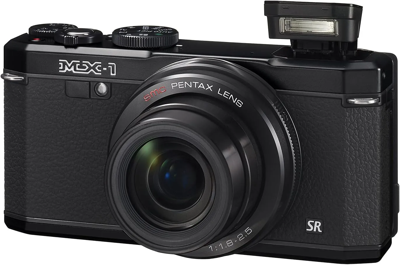 Pentax MX-1 12 MP Black Digital Camera with 4x Optical Image Stabilized Zoom and 3-Inch LCD Screen