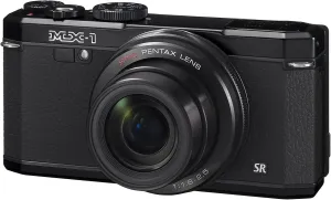 Pentax MX-1 12 MP Black Digital Camera with 4x Optical Image Stabilized Zoom and 3-Inch LCD Screen
