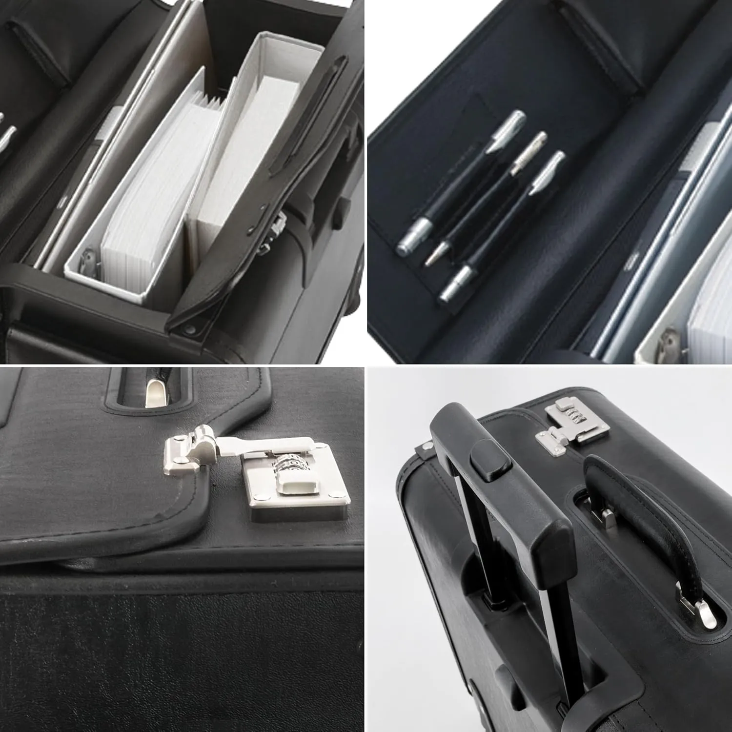 Pilot Case, Black, 48mm
