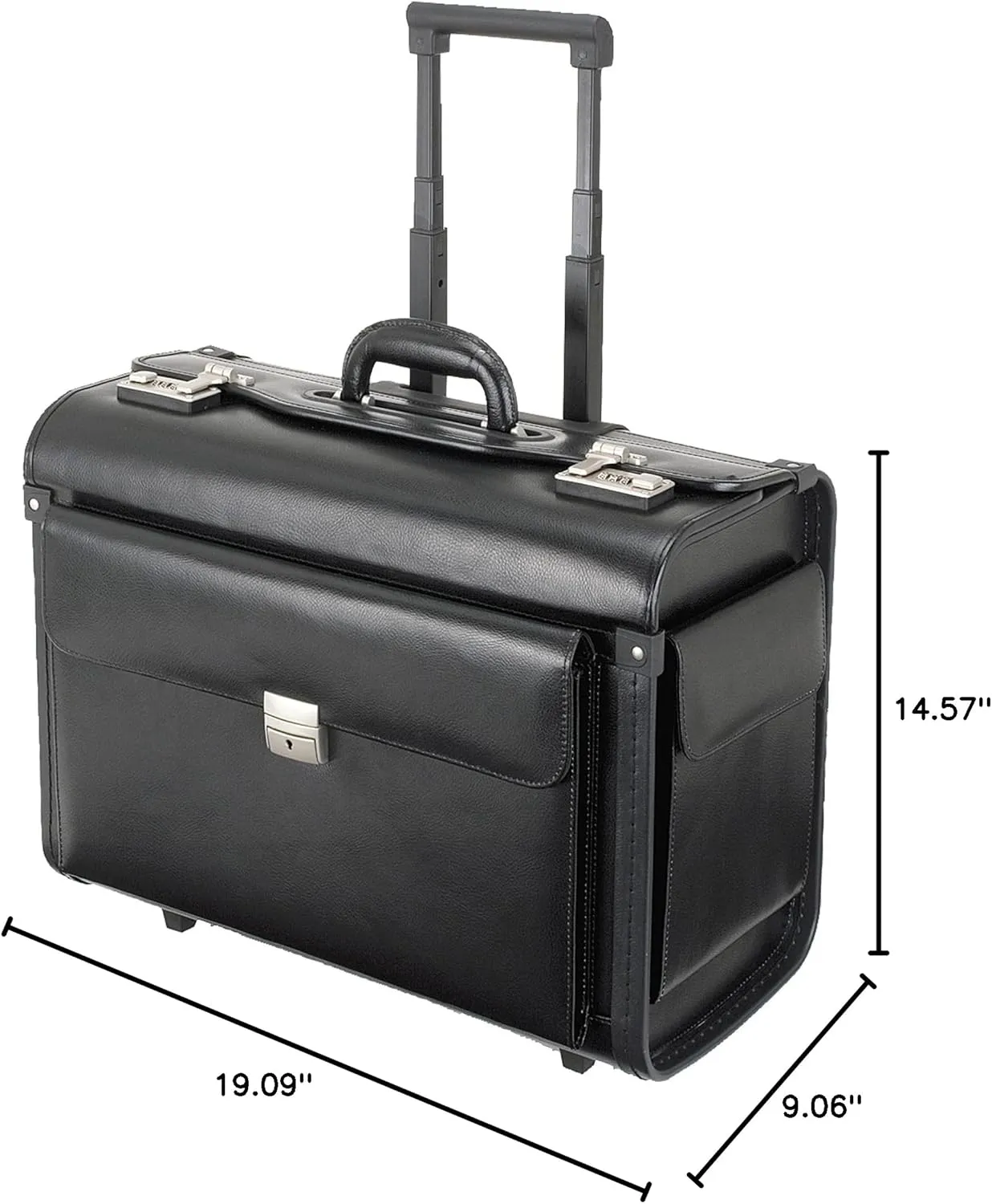 Pilot Case, Black, 48mm