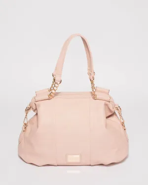 Pink Akira Soft Hobo Bag
