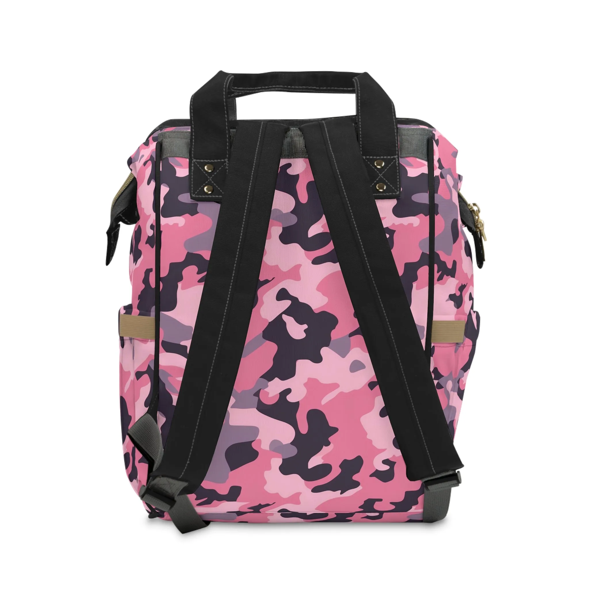 Pink Camo Diaper Backpack