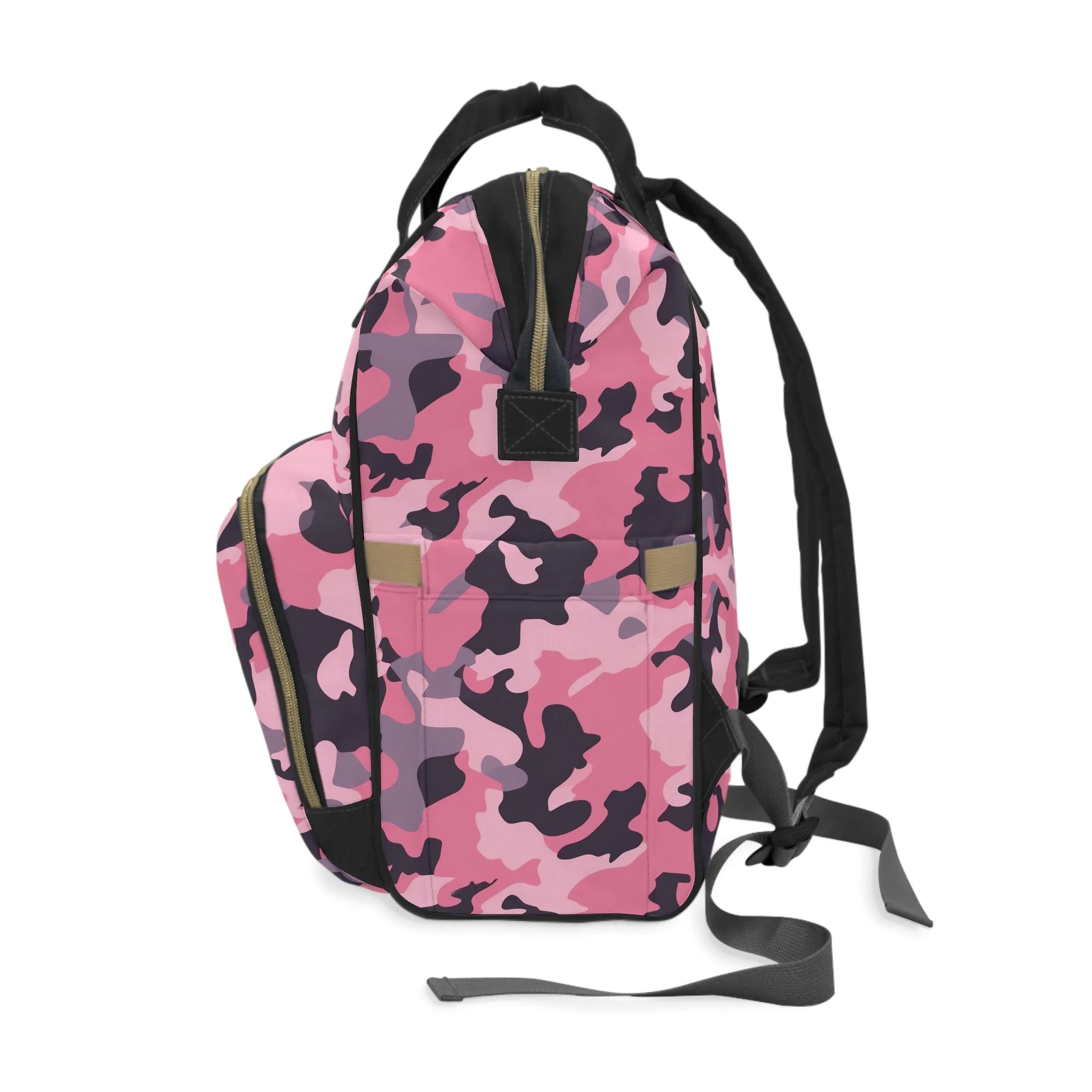 Pink Camo Diaper Backpack
