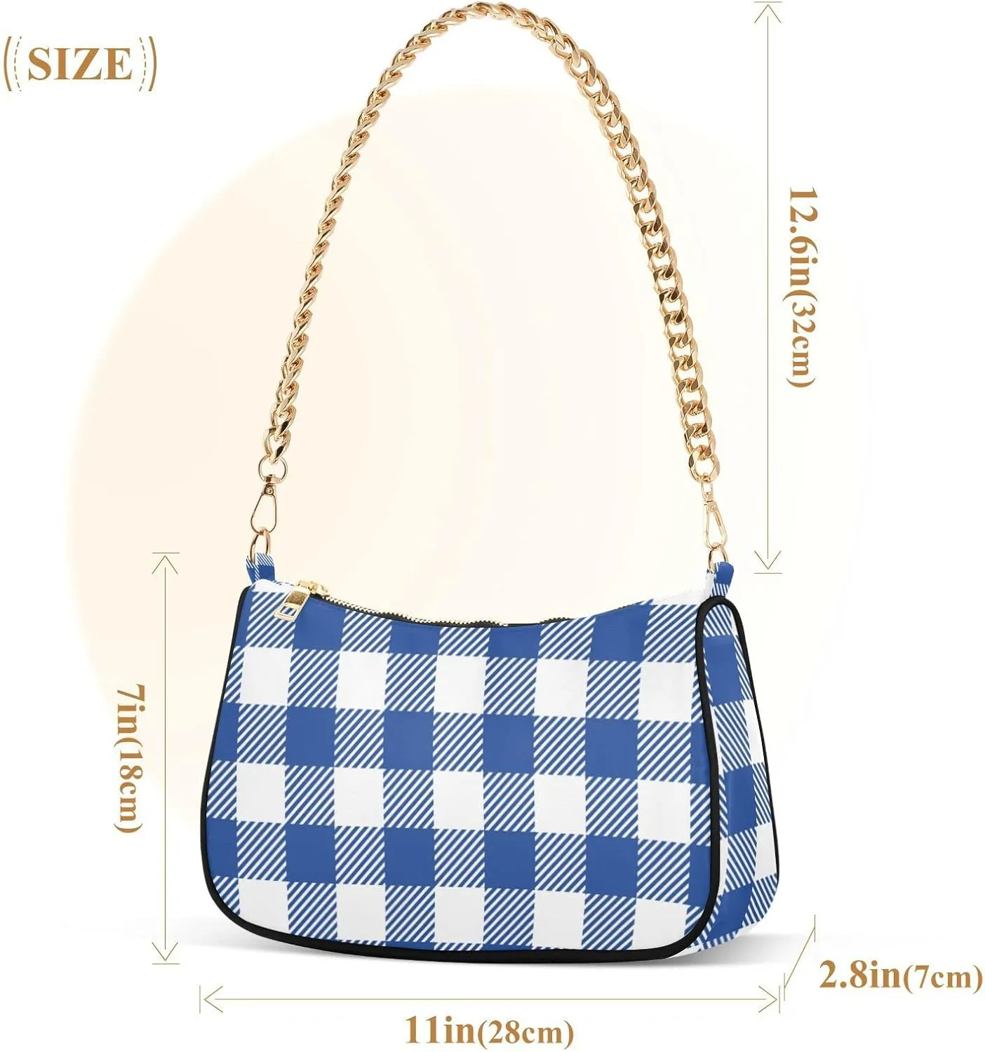 Polka Dot Red Shoulder Bag for Women Small Purse Chain Clutch Mini Purse with Chain Strap for Women Girlfriend