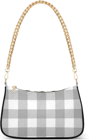 Polka Dot Red Shoulder Bag for Women Small Purse Chain Clutch Mini Purse with Chain Strap for Women Girlfriend