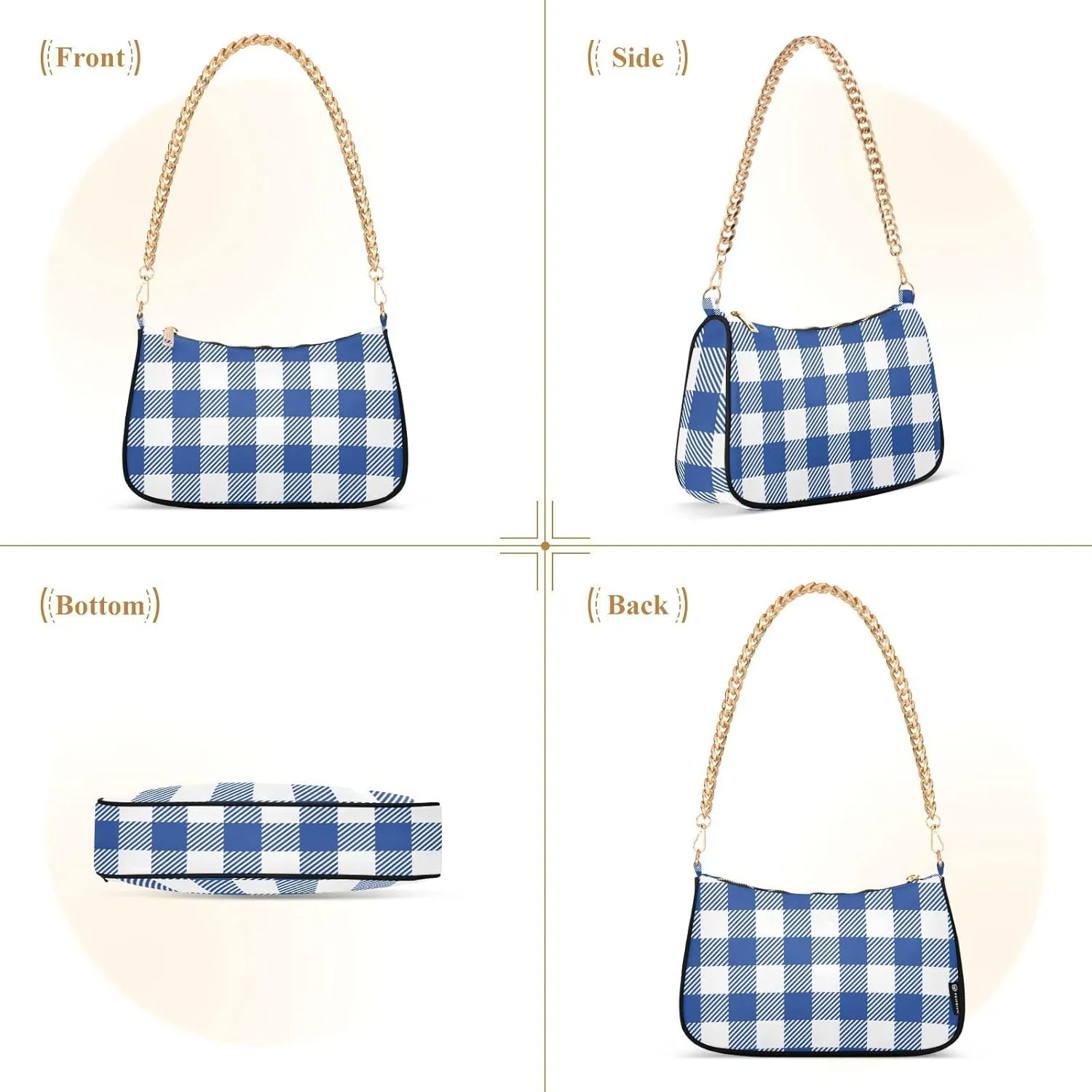 Polka Dot Red Shoulder Bag for Women Small Purse Chain Clutch Mini Purse with Chain Strap for Women Girlfriend