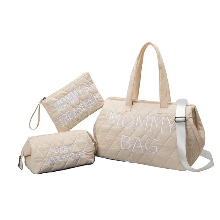 Portable Insulation Large-capacity Mother and Baby Diaper Bag Set multiple choice