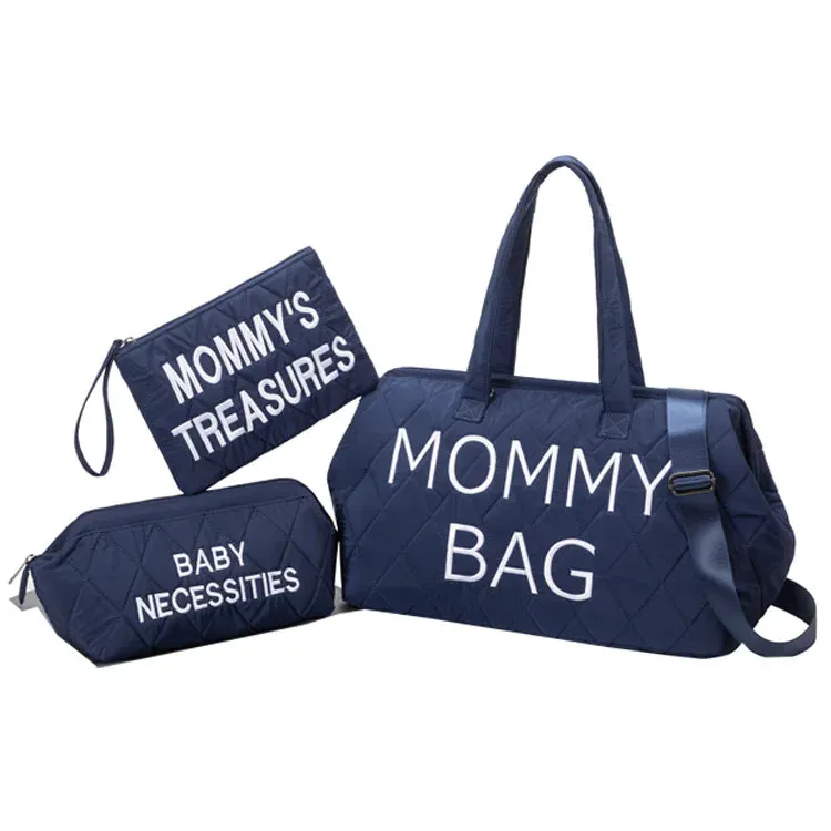 Portable Insulation Large-capacity Mother and Baby Diaper Bag Set multiple choice