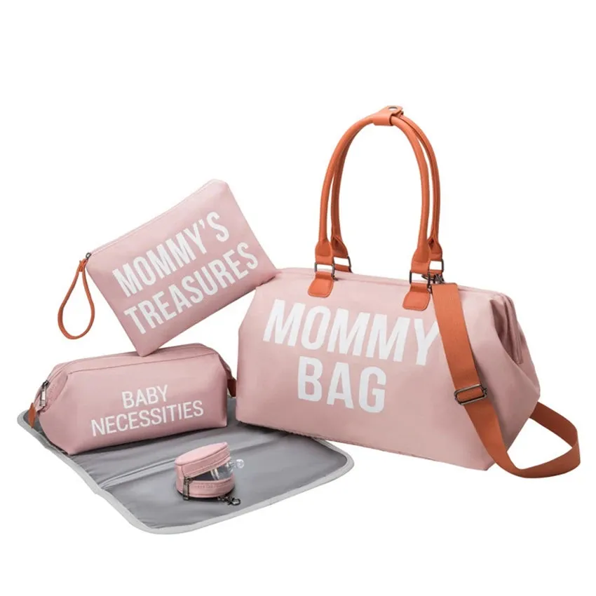 Portable Insulation Large-capacity Mother and Baby Diaper Bag Set multiple choice