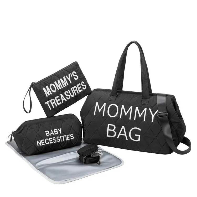 Portable Insulation Large-capacity Mother and Baby Diaper Bag Set multiple choice