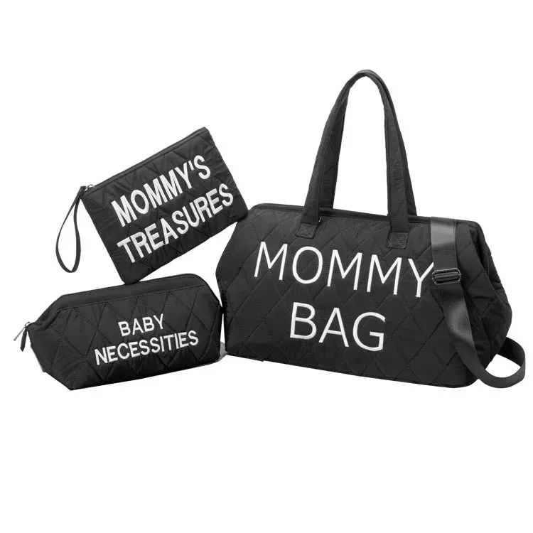 Portable Insulation Large-capacity Mother and Baby Diaper Bag Set multiple choice