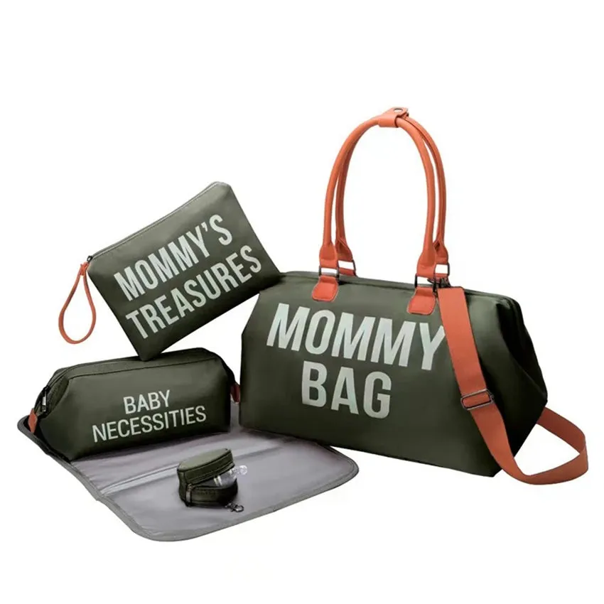 Portable Insulation Large-capacity Mother and Baby Diaper Bag Set multiple choice