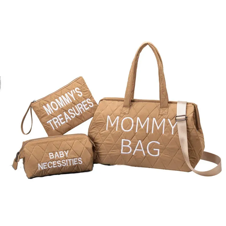 Portable Insulation Large-capacity Mother and Baby Diaper Bag Set multiple choice