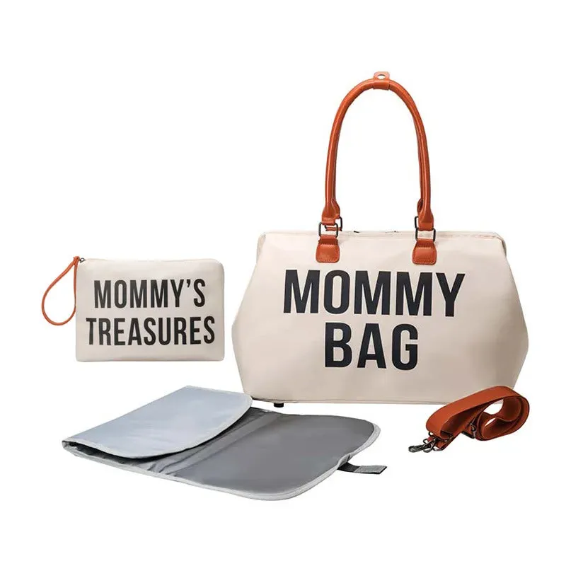 Portable Insulation Large-capacity Mother and Baby Diaper Bag Set multiple choice