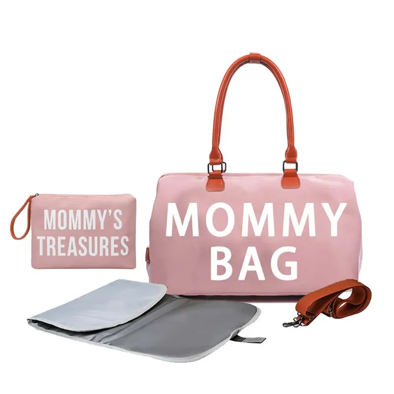 Portable Insulation Large-capacity Mother and Baby Diaper Bag Set multiple choice
